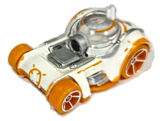 BB-8 CHARACTER CAR STAR WARS Hot Wheels 2015 Biały 1:64