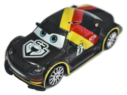 Max Schnell, Aura - Disney/Pixar, Plast, Czarny, 1:64, Resoraki