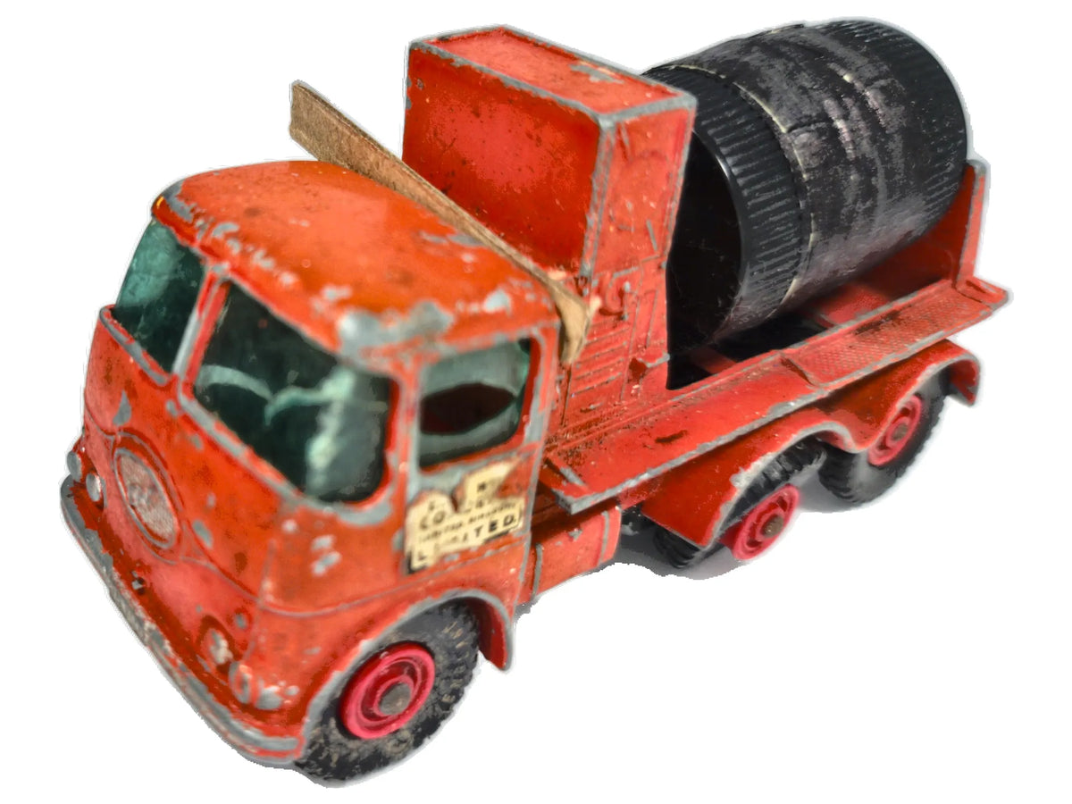 READY-MIX CONCRETE TRUCK Matchbox '60 Czerwony 1:43 Made in England