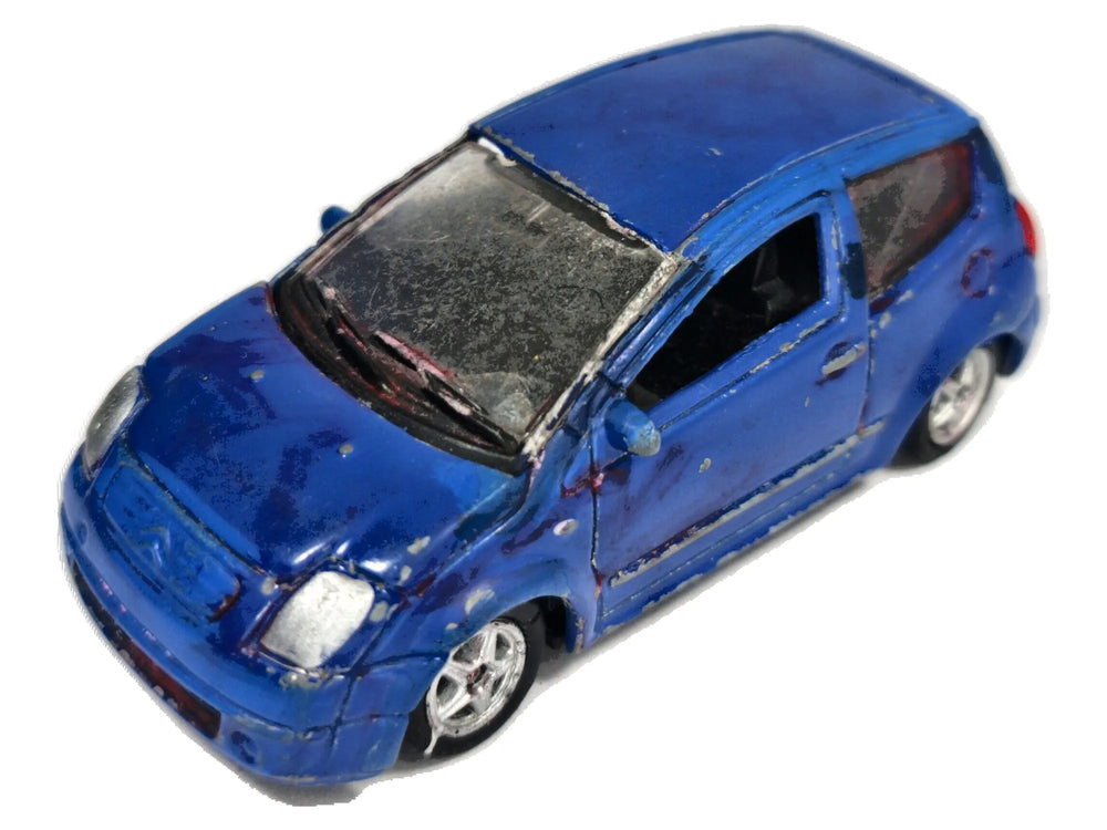 2003 CITROËN C2 Welly 2003 Niebieski 1:39