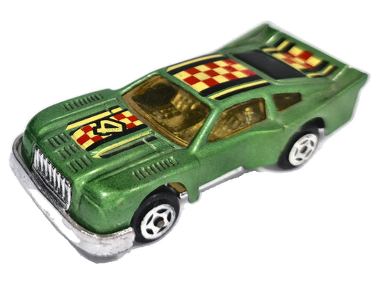 Amerykanski Muscle Car Summer '80 Zielony 1:64 Vintage Model PRL Toy