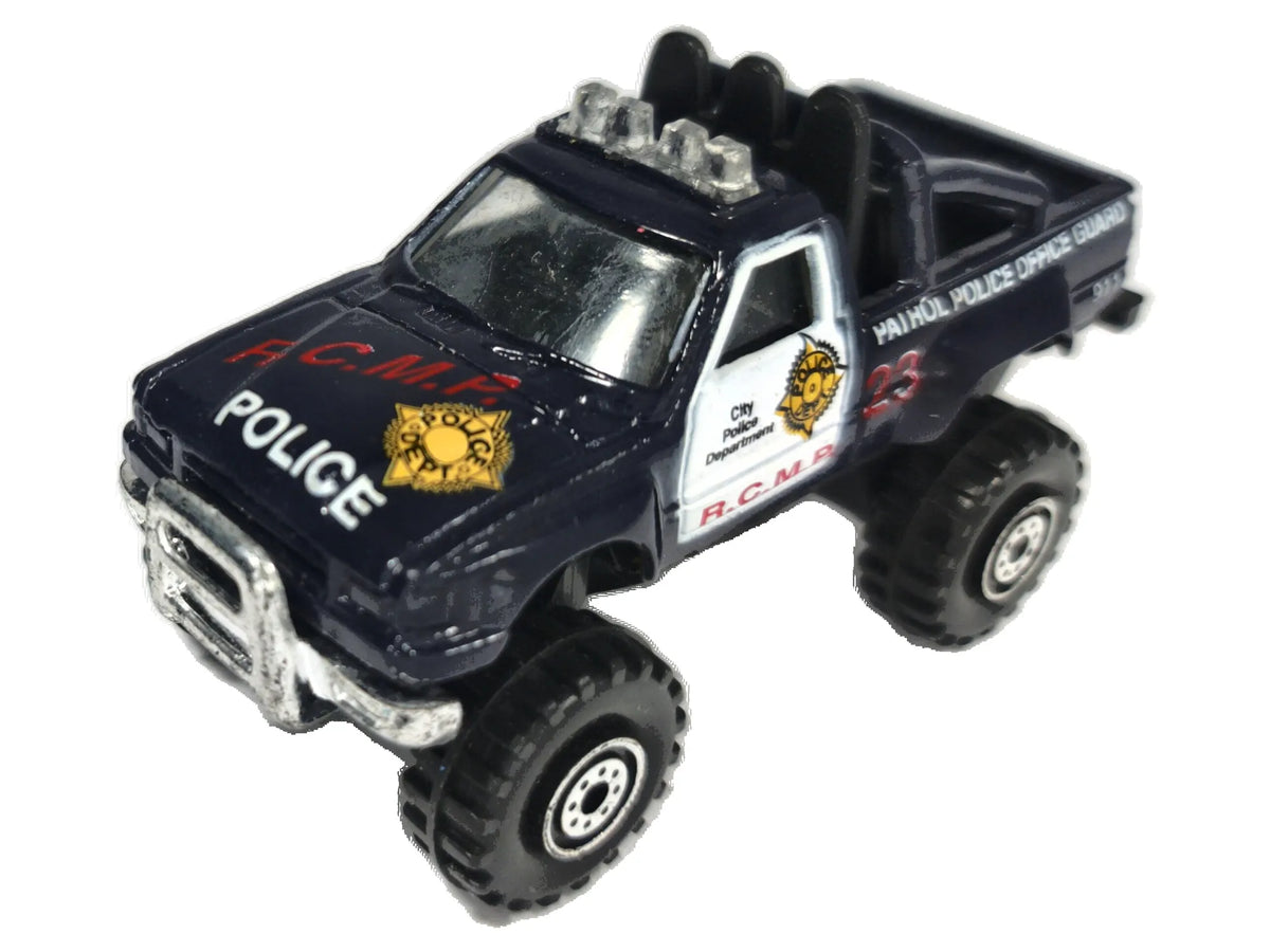 Pickup Police R.C.M.P 1:64 Pickup Luzak Granatowy Policja