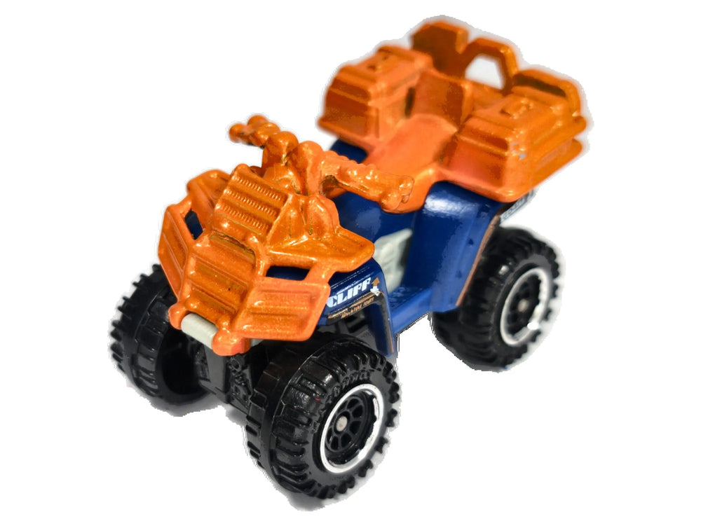 ATV QUAD, Hot Wheels 2012, Die cast MB861, Niebieski, 1:36, Resoraki