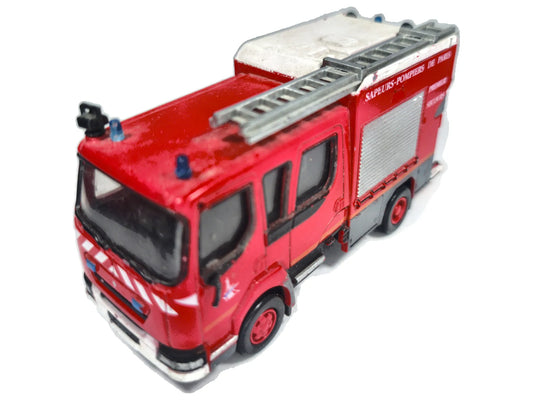 2001 SIDES PSE 1000, AmerCom, Made in France, Die cast, Czerwony, 1:64