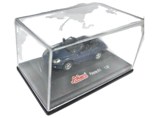 Porsche 911 Schuco Granatowy 1:87