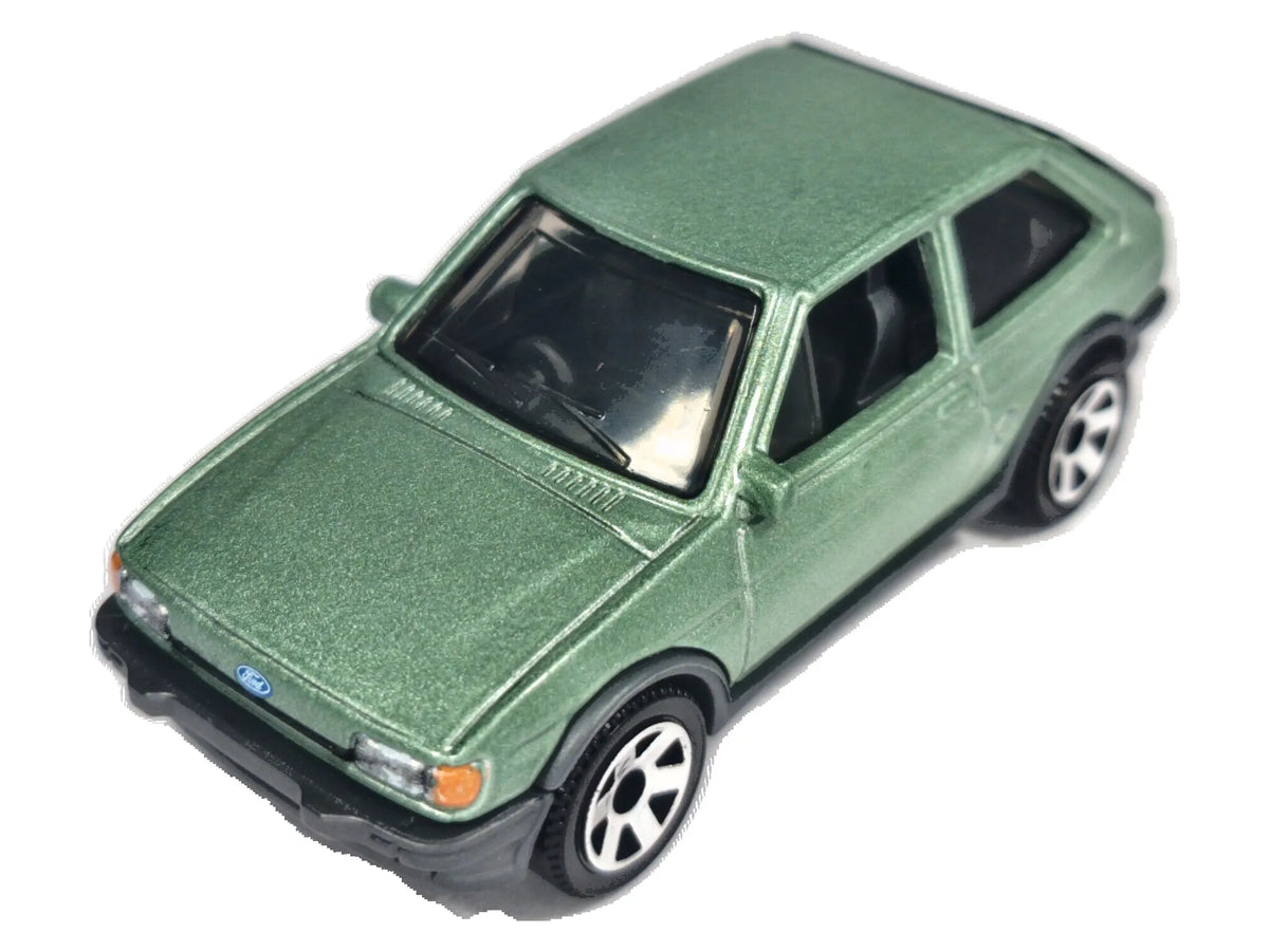 1983 FORD FIESTA MK2, Matchbox 2023, Die cast MB1446, Miętowy 1:55 Resoraki
