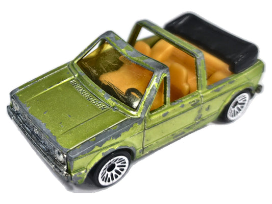VW Golf Gls SIKU 1:52 Made in W.-Germany Luzak Zielony Custom Model