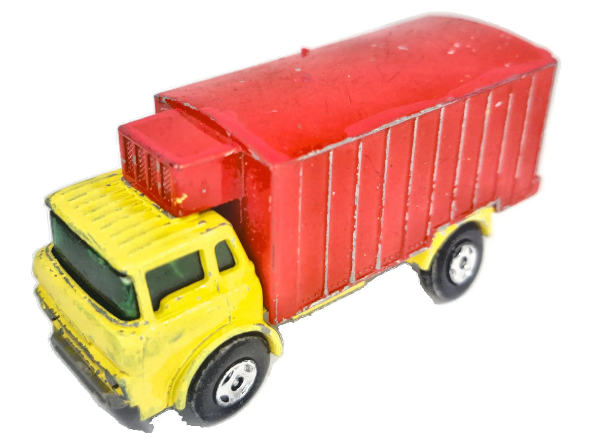 G.M.C. REFRIGERATOR TRUCK, Matchbox, Made in England, No.44, Żółty, 1:87
