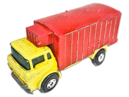G.M.C. REFRIGERATOR TRUCK, Matchbox, Made in England, No.44, Żółty, 1:87