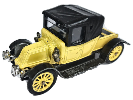 1910 Renault 12/16 Classics Corgi '70 Żółty 1:32 Made in Gt Britain
