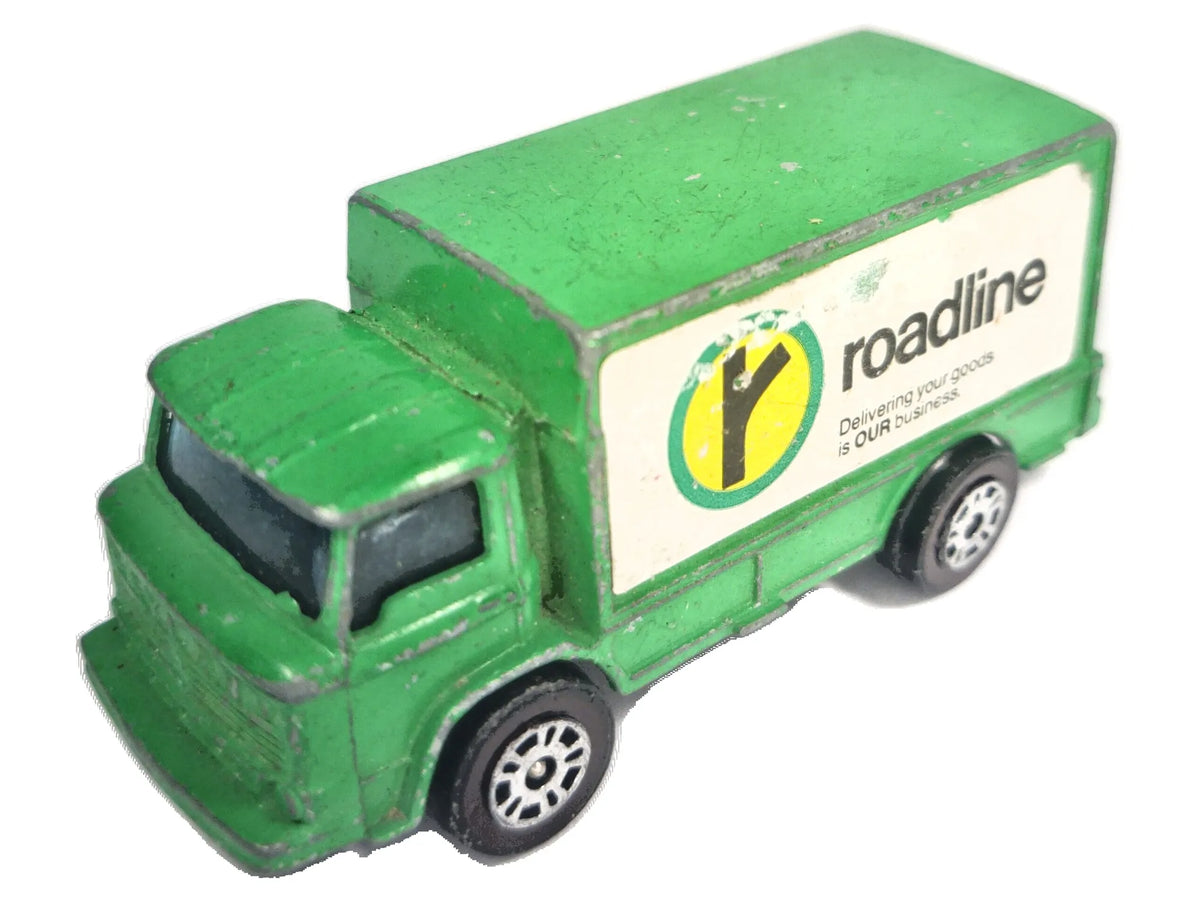 LEYLAND TERRIER, Roadline, Corgi Juniors, Made in Gt Britain, Zielony, 1:87