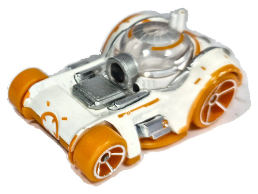 BB-8 CHARACTER CAR Star Wars Hot Wheels 2015 Biały 1:64