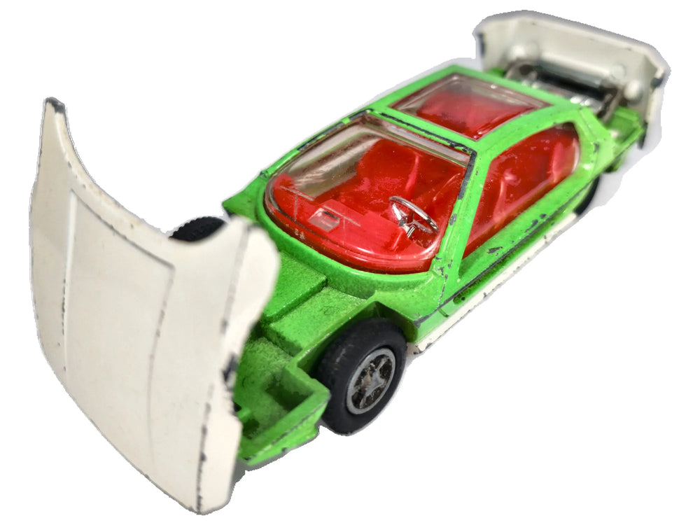 Lamborghini Marzal Dinky Toys 1968 Zielony 1:41 Made in England