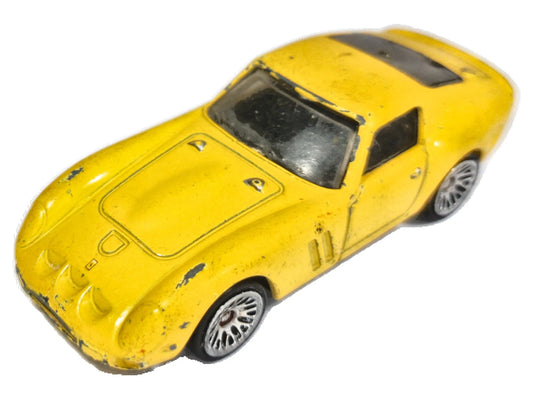 Ferrari 250 GTO Hot Wheels 1:64 Luzak Żółty