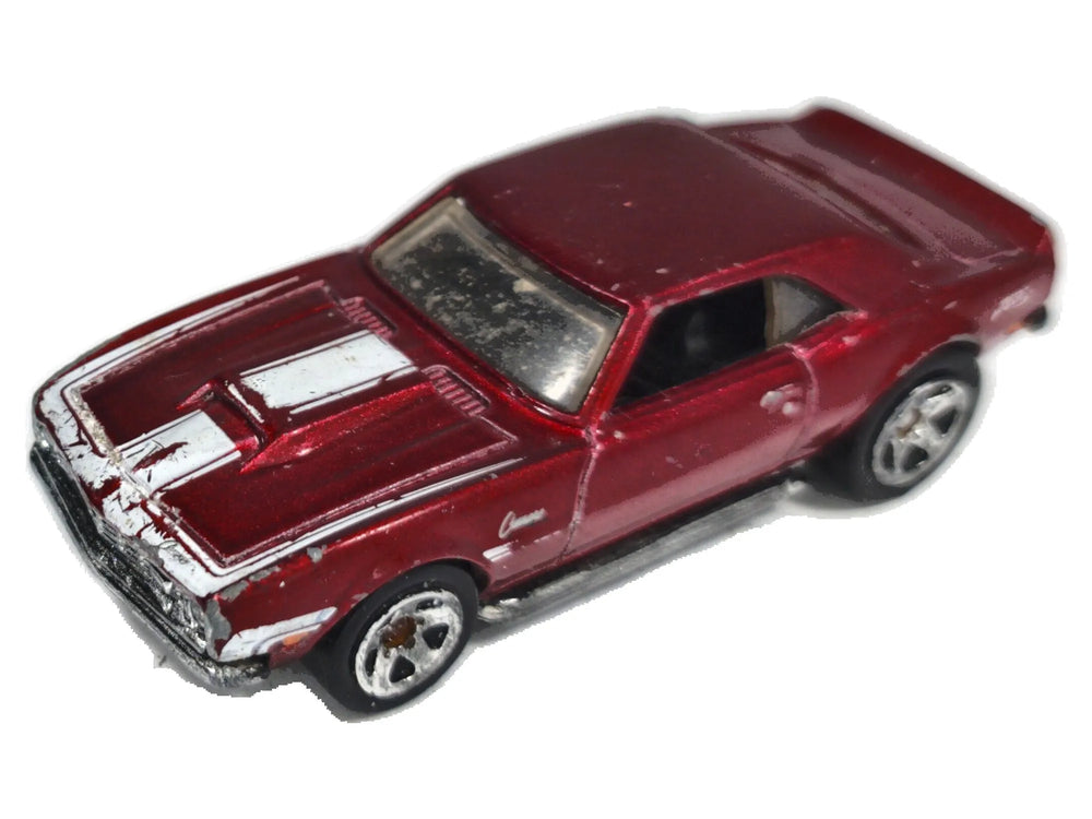 Chevrolet Camaro Copo 1968 Hot Wheels 2010 1:64 Luzak Bordowy Muscle Car
