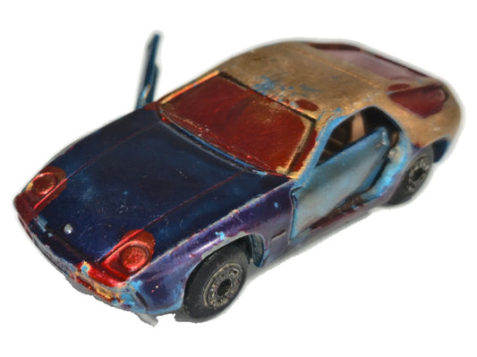 Porsche 928 Matchbox 1979 Superfast 1:64 Made in England Luzak Custom ART