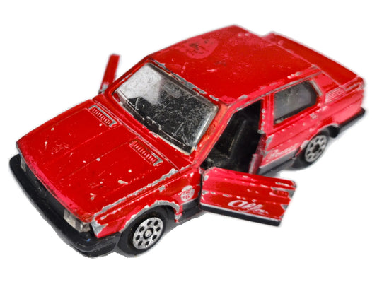 ALFA ROMEO GIULIETTA Majorette '80 Czerwony 1:55 Made in France
