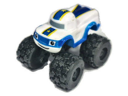 DARINGTON, BLAZE I MEGA MASZYNY, Fisher Price Viacom 2018, Biały, 1:64