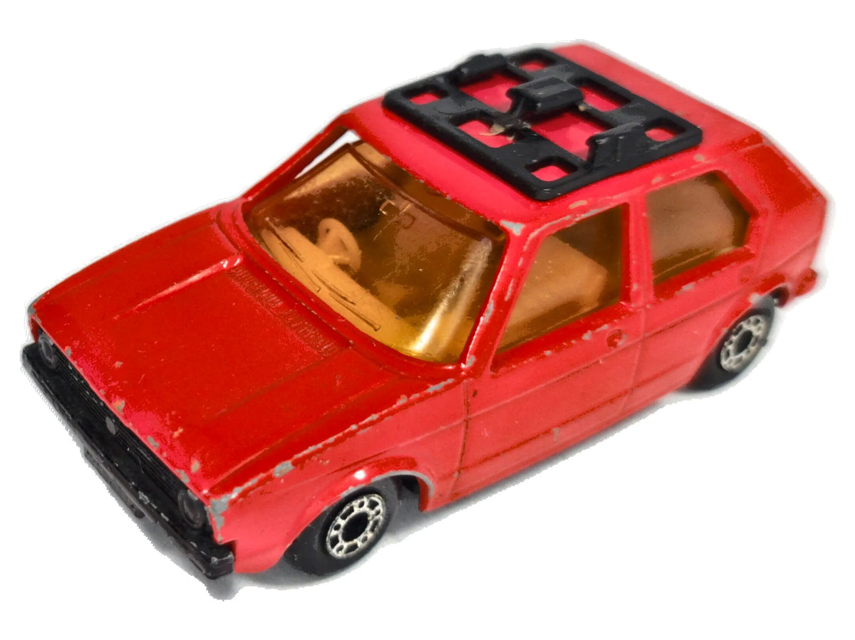 VW GOLF MK1 Superfast Matchbox 1976 Czerwony 1:52 Made in England