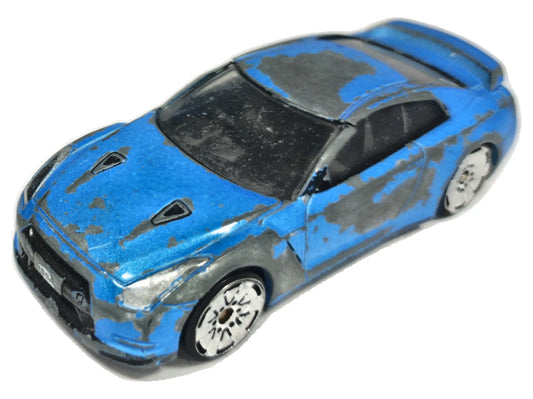 Nissan GTR Realtoy Niebieski 1:64
