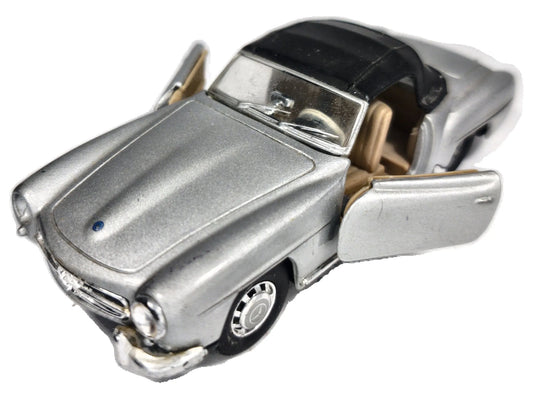 Mercedes-Benz 190 Sl Hongwell Srebrny 1:43