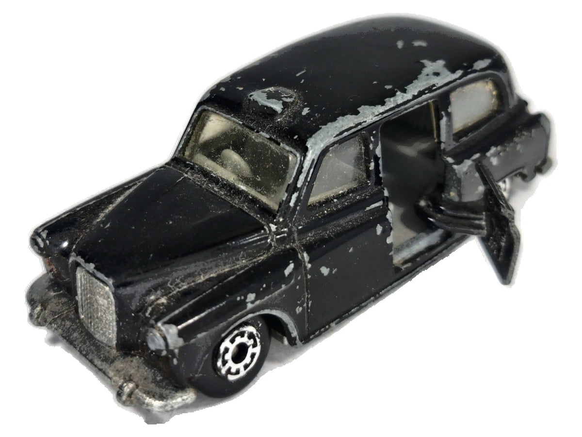 TAXI FX4R Matchbox 1986 Czarny 1:60 Made in Macau