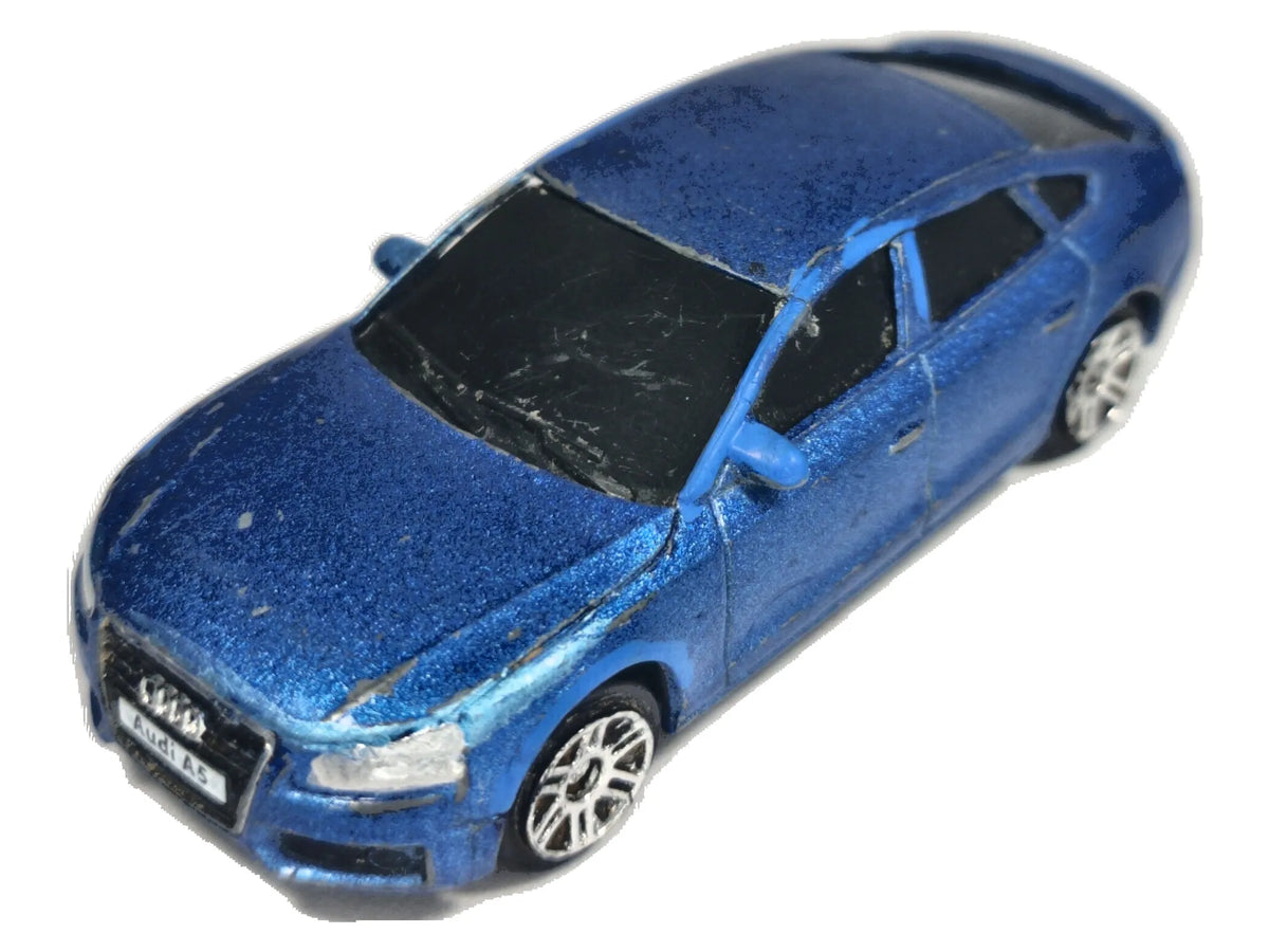 AUDI A5 SPORTBACK, Uni Fortune, Die cast 30128, Niebieski, 1:64, Resoraki
