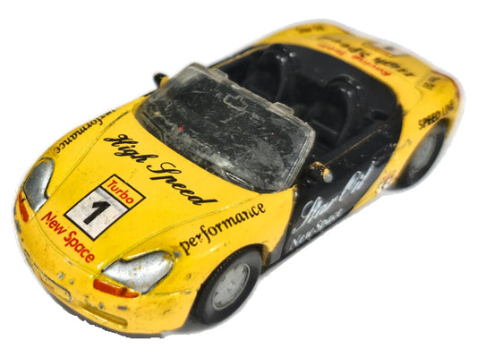 Porsche Boxster SIKU 1:55 High Speed Luzak Żółty