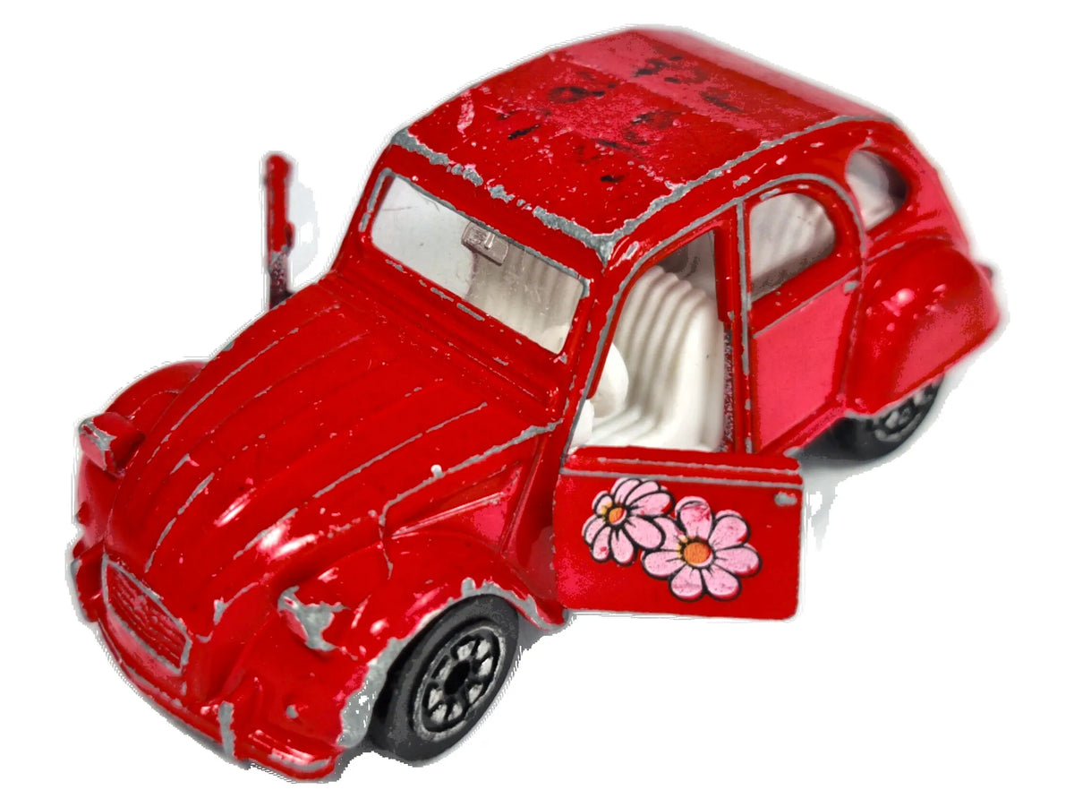 CITROEN 2CV6 Corgi '80 Czerwony 1:47 Made in Gt Britain