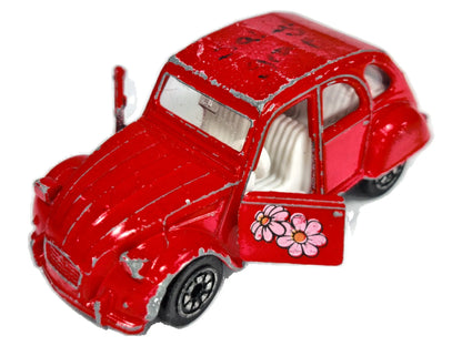CITROEN 2CV6 Corgi '80 Czerwony 1:47 Made in Gt Britain