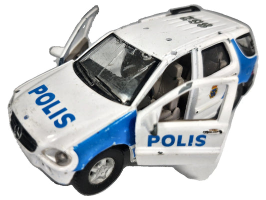 Mercedes-Benz M-Class Policja Hongwell Biały 1:40