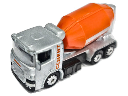 Betoniarka SCANIA CEMENT MIXER Corgi Srebrny 1:64