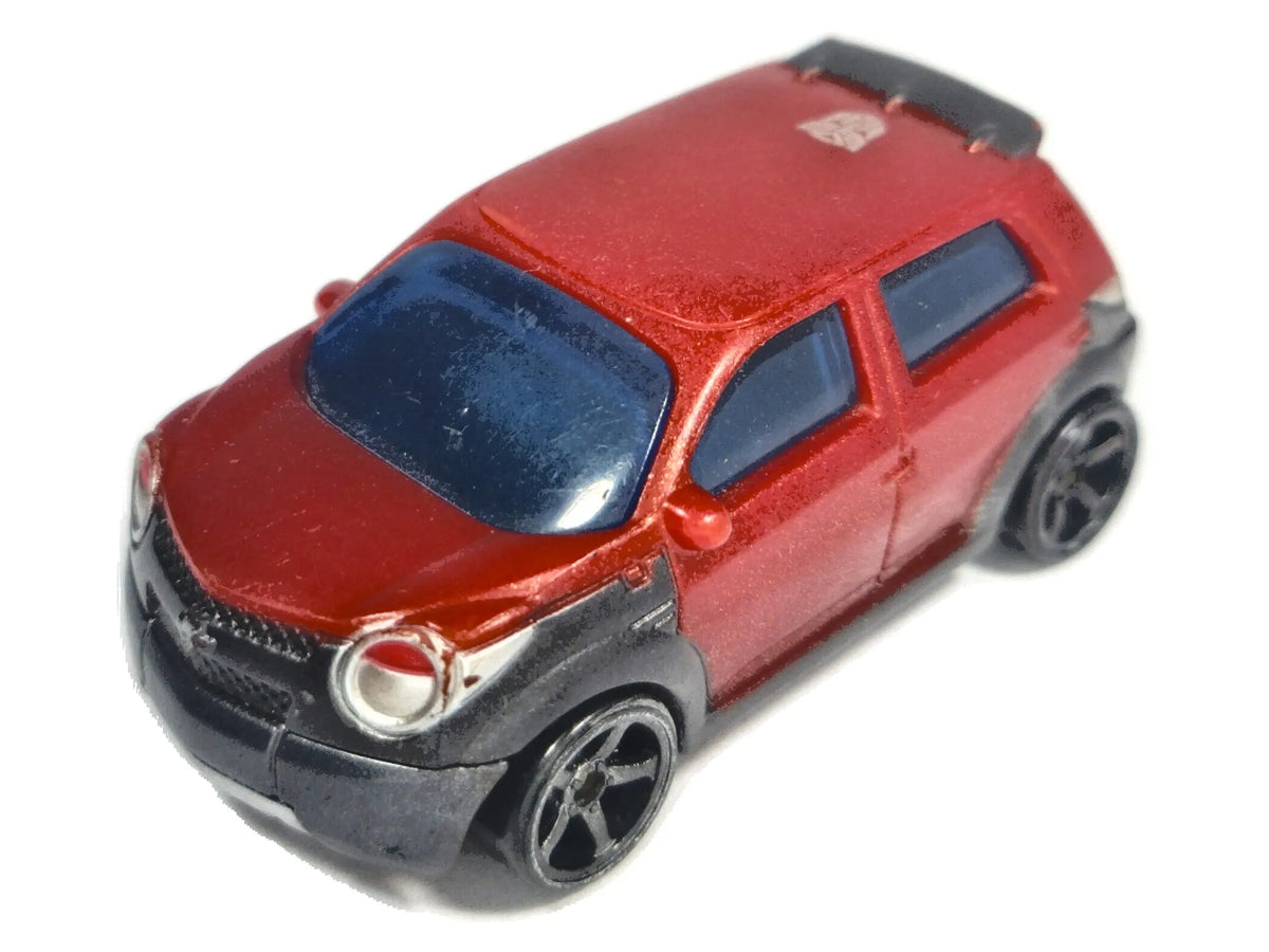 MUDFLAP, Transformers, Die cast C023E, Czerwony, 1:64, Resoraki