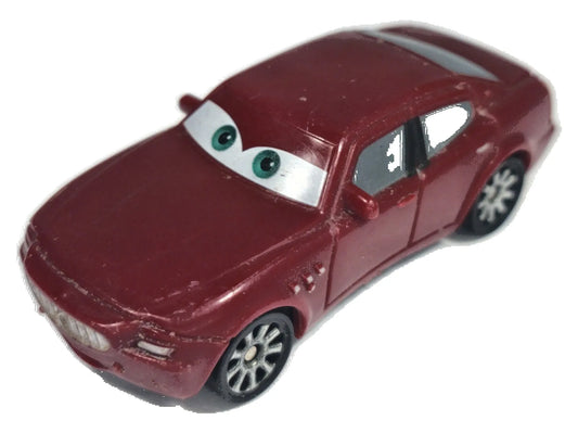 CARLO MASERATI #25, Auta 2 Disney/Pixar, FSHBWL, Bordowy, 1:64, Resoraki