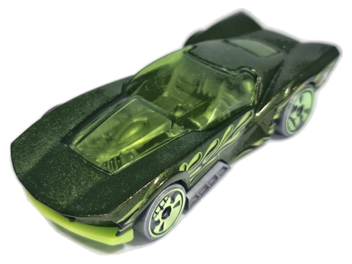 STREET SHAKER HALLOWEEN MIX, Hot Wheels 2011, Die cast T9719, Zielony, 1:64