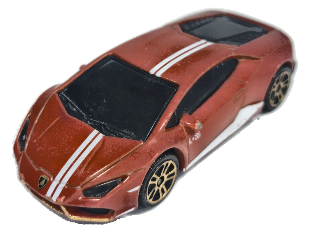 LAMBORGHINI HURACÁN LP 610-4, Majorette,cREF:219F, Metaliczny, Brąz 1:64,