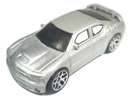 DODGE CHARGER SRT8, Hot Wheels 2006, Die cast, Srebrny, 1:64, Resoraki