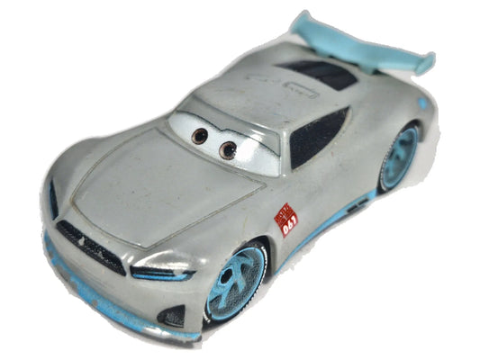 JACKSON STORM, Auta - Disney/Pixar, Die cast GKB22, Szary, 1:64, Resoraki