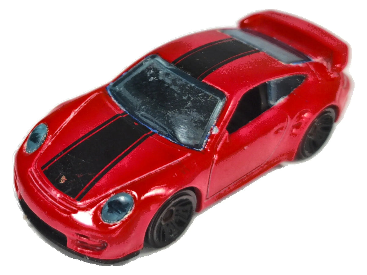 Porsche 911 GT3 RS Hot Wheels 2007 1:64 Luzak Czerwony