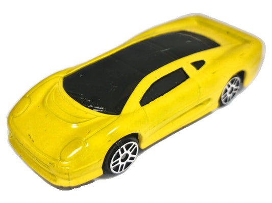 JAGUAR XJ220, Maisto, Die cast, Żółty, 1:64, Resoraki