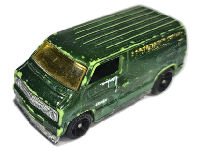 Dodge Van Hot Wheels 2007 Color Shifters 1:64 Van Luzak Zielony