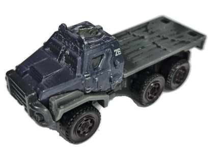 Ciężarówka Armored Action Transporter Wojsko Matchbox 2017 Granatowy 1:64