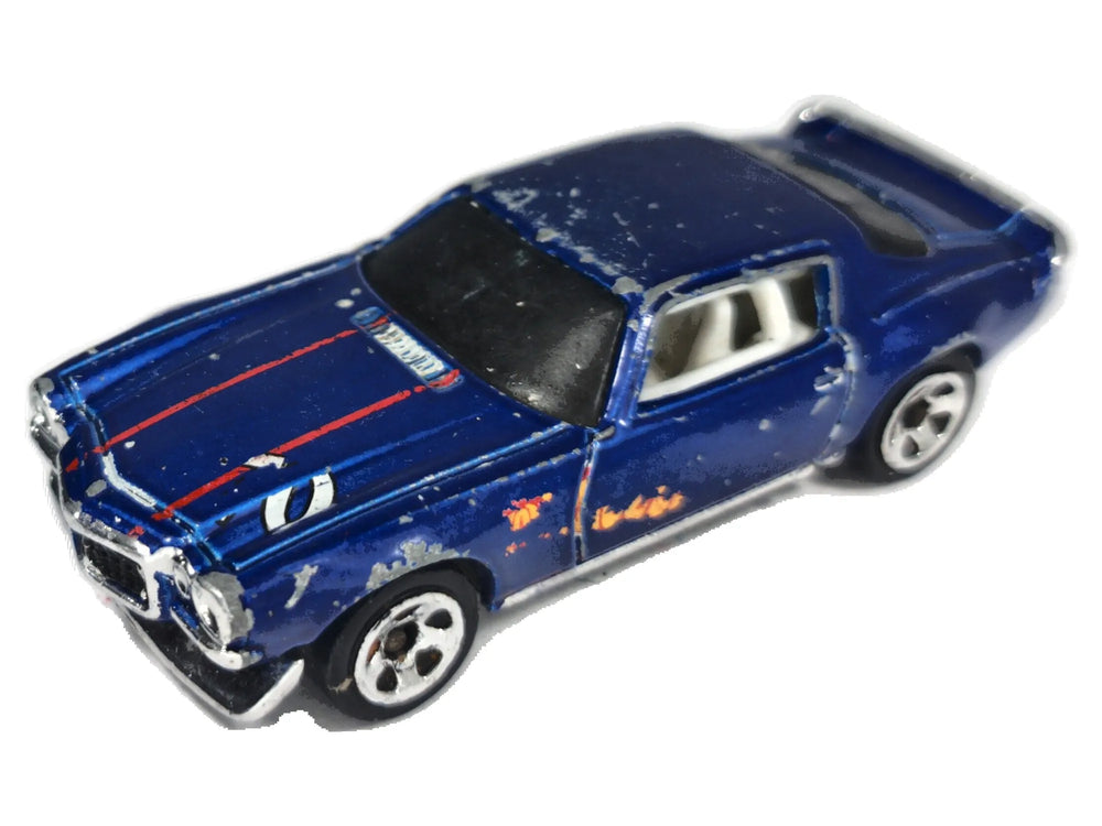 '70 Camaro Hot Wheels 2011 1:64 07 Luzak Niebieski