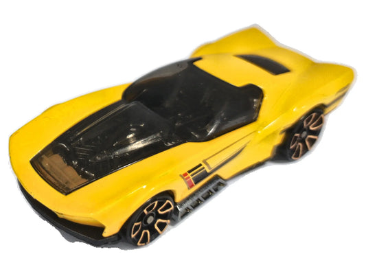 Street Shaker Hot Wheels 2011 1:64 Luzak Żółty Hammerhead