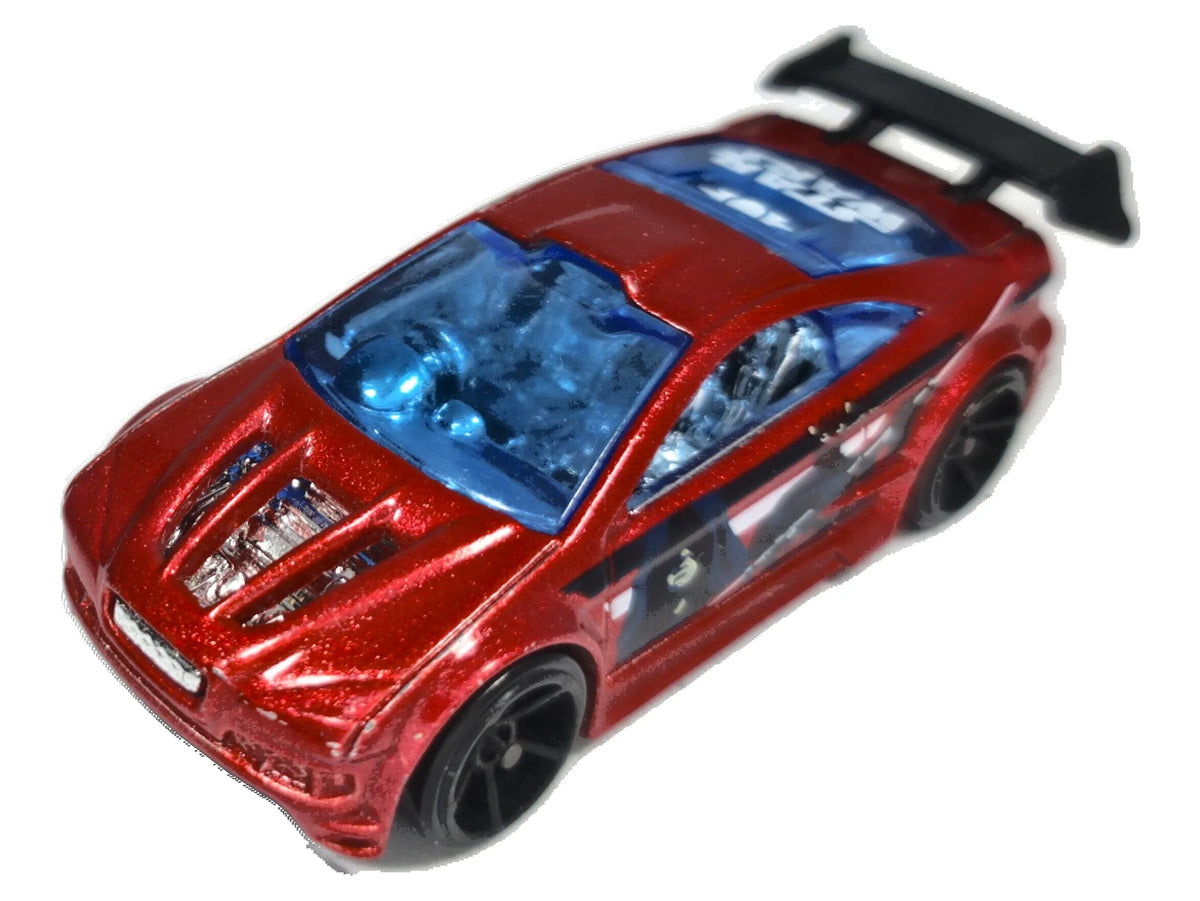 Asphalt Assault Hot Wheels 2003 Star Wars 1:64 7 Luzak Czerwony