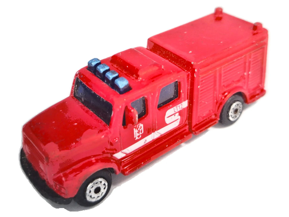 EQUIPMENT TRUCK, Straż pożarna, Maisto, Die cast, Czerwony, 1:64, Resoraki