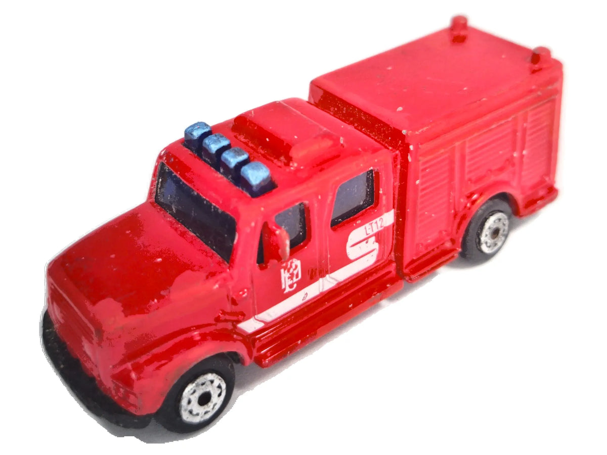 EQUIPMENT TRUCK, Straż pożarna, Maisto, Die cast, Czerwony, 1:64, Resoraki