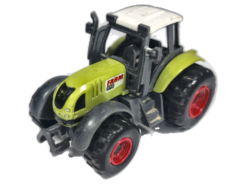TRAKTOR FARM 950, Die cast, Zielony, 1:64, Resoraki