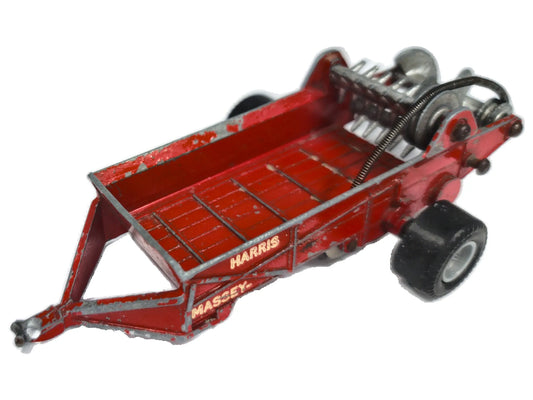 Massey-Harris Manure Dinky Toys 1:43 Przyczepa Rolnicza Luzak Czerwony