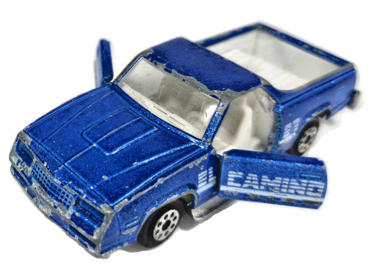 El Camino '88 Majorette 1:58 Made in France Luzak Niebieski